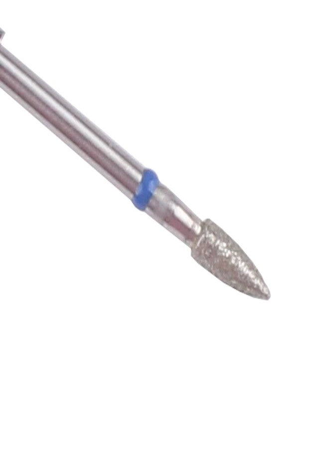 MZCMSL 6pcs Cone Cuticle Drill Bits with Case, Pro Diamond Nail Bit for Russian Manicure, 3/32 Shank efile Bit Set (Fine+Medium) - Image 4